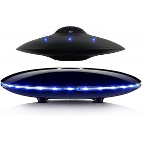 Magnetic Levitating Bluetooth Speaker, RUIXINDA Levitating UFO Speakers with LED Lights Base 360 Degree Rotation,Wireless Floating Speakers for Home Office Decor Cool Tech Gadgets,Creative Gifts