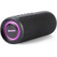 Portable Bluetooth Speaker with Subwoofer, 35W Bass Loud Speaker with Power Bank, IPX7 Waterproof, Wireless Stereo Pairing, 24H Playtime, Speaker with Lights for Outdoor Party, Camping - Black